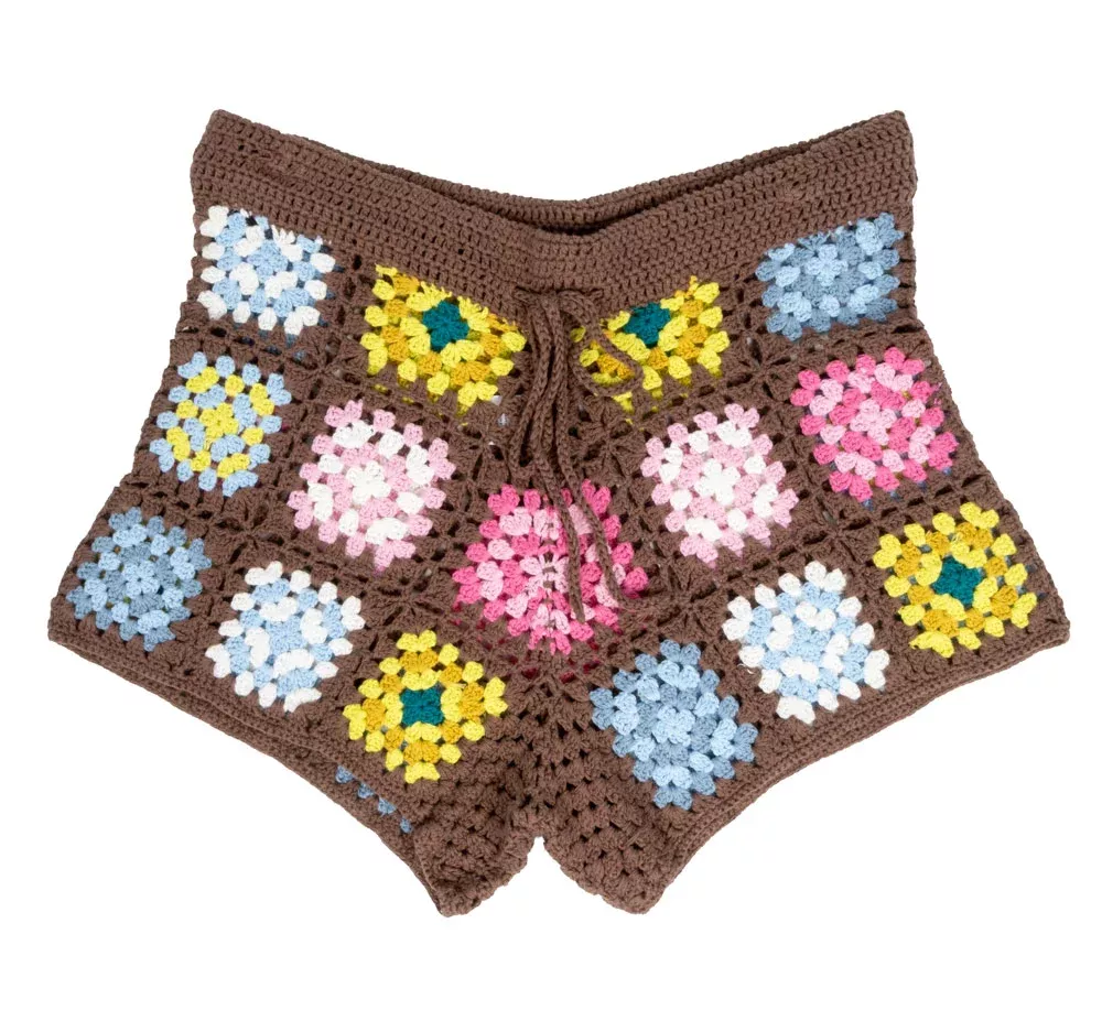 Crochet Sweater Shorts - FINAL SALE