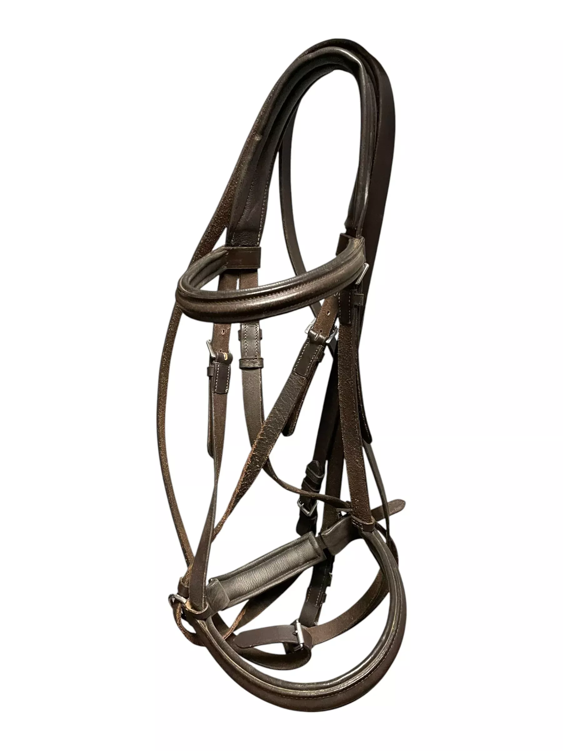 Cross Under Bitless Bridle - Brown - XF - USED