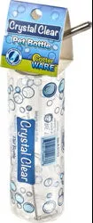 Crystal Clear Plastic Pet Bottle 8 OZ