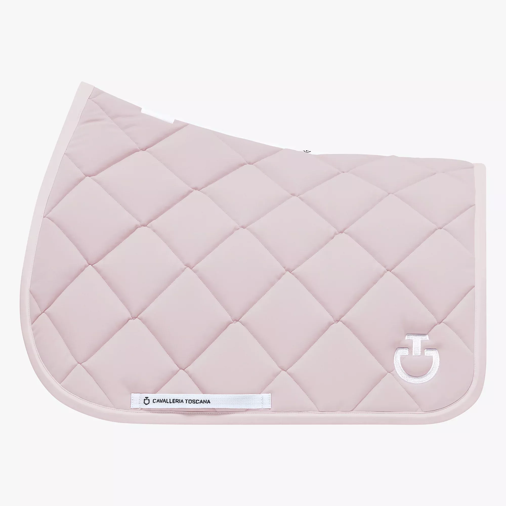 CT Diamond Quilted Jersey Jumping Saddle Pad Violet Ice