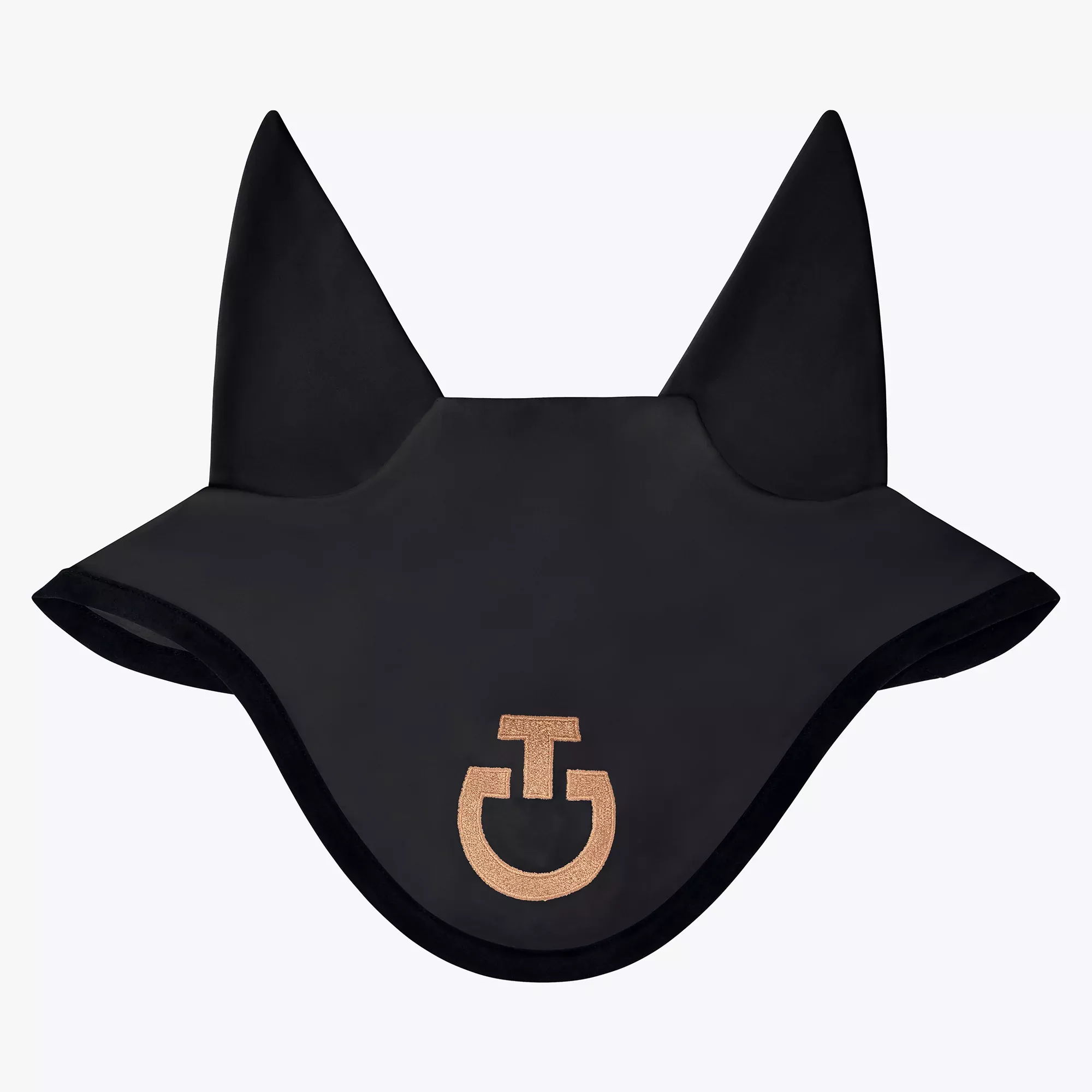 CT Jersey Stripe Soundless Ear Net Black/Toffee Brown