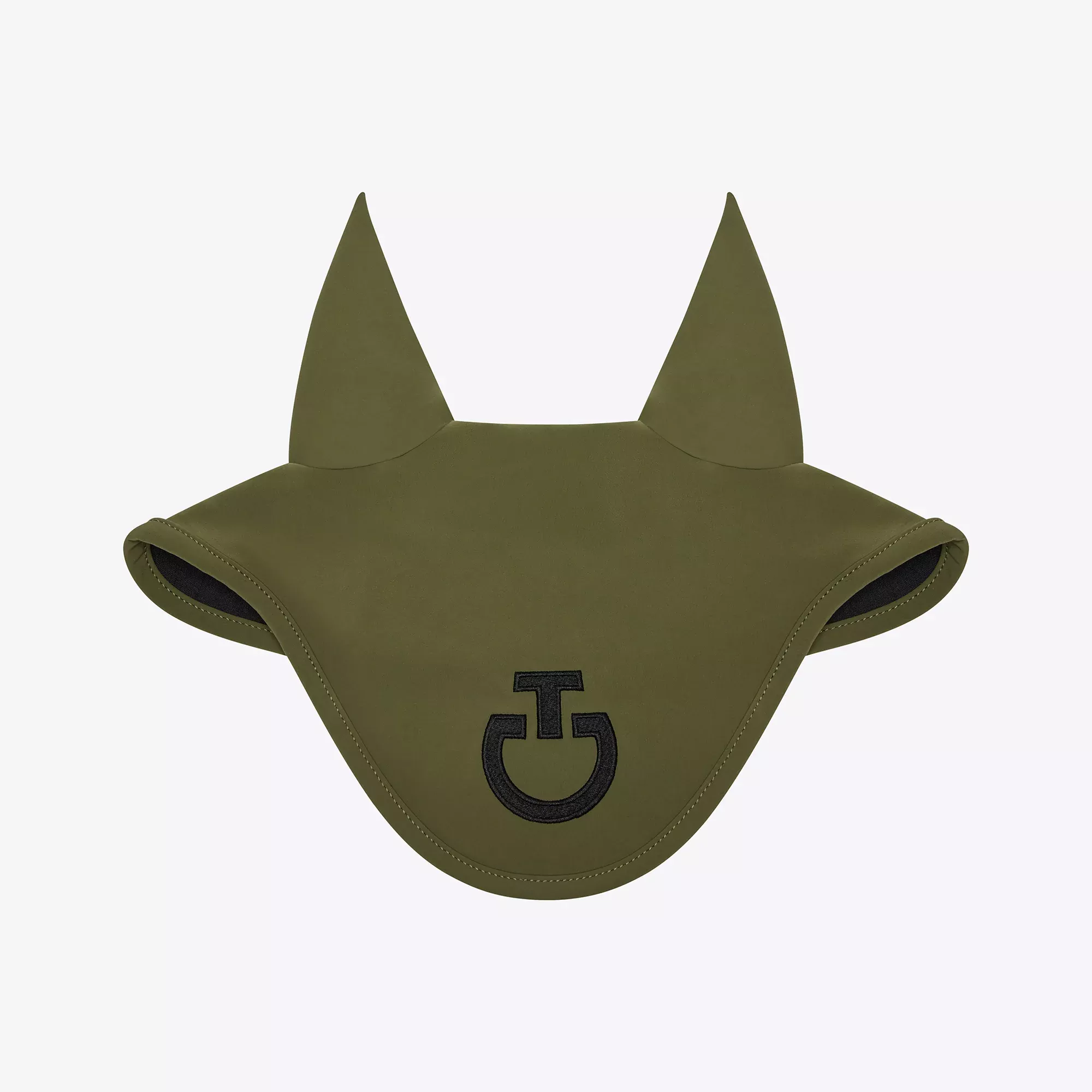 CT Lightweight Jersey Stripe Ear Bonnet Winter Moss