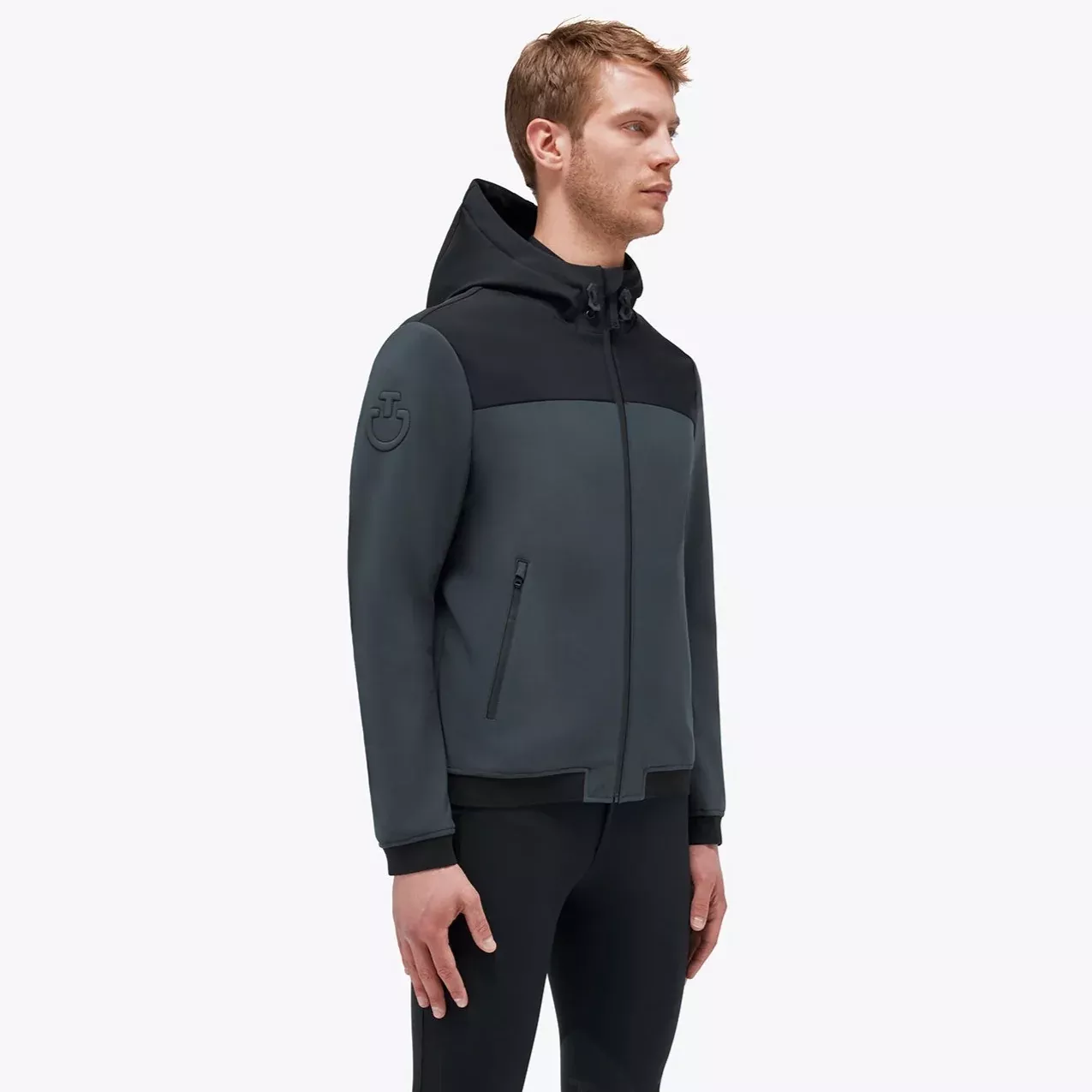 CT Men's Jersey Hooded Softshell Jacket
