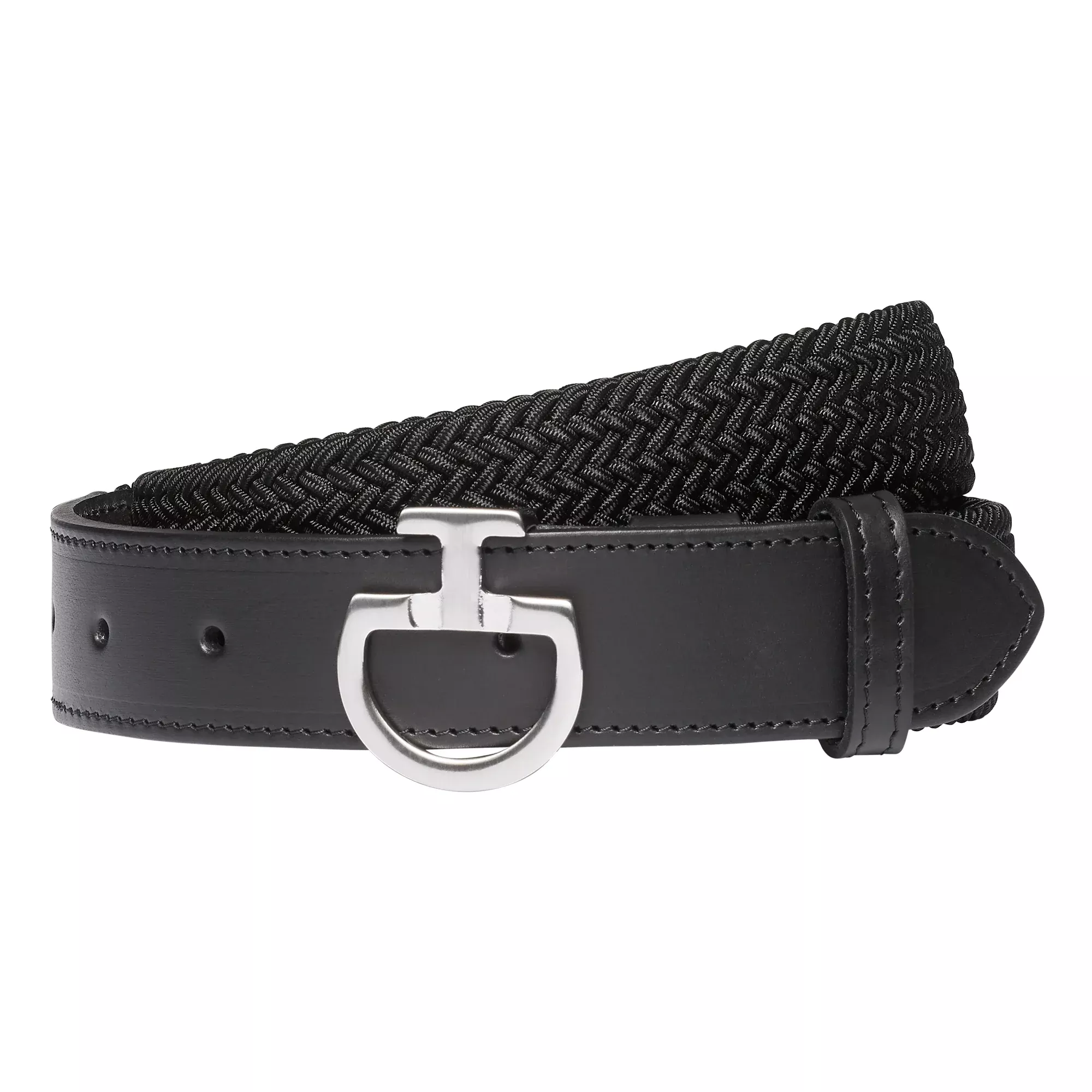 CT Women's Elastic Belt CT Clasp - Black