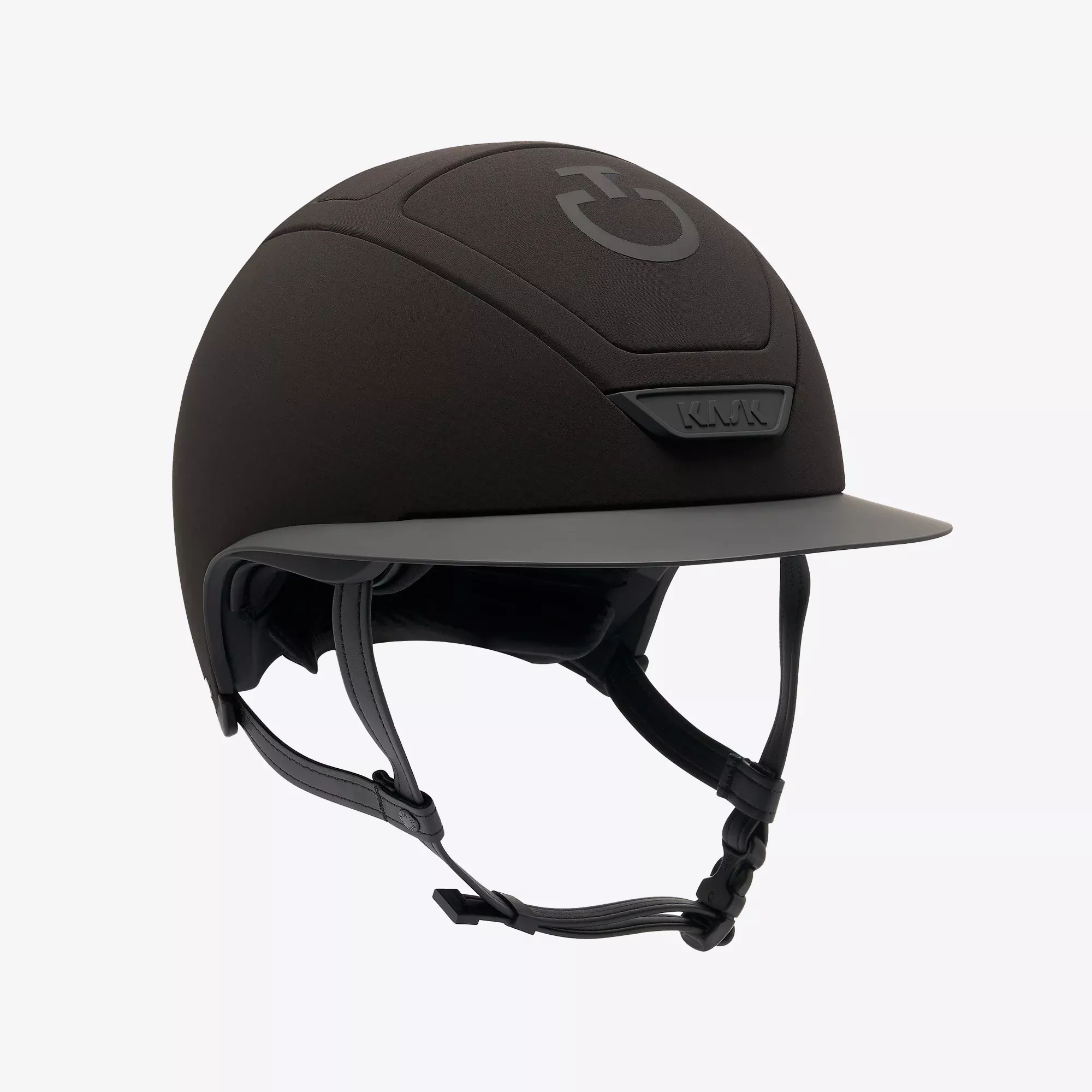 CT x KASK Wide Brim Riding Helmet Espresso Brown