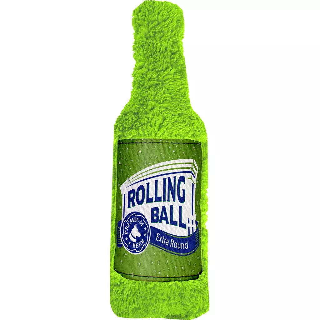 Cycle Dog BrewGear Beer Bottle Dog Toy Small Assorted
