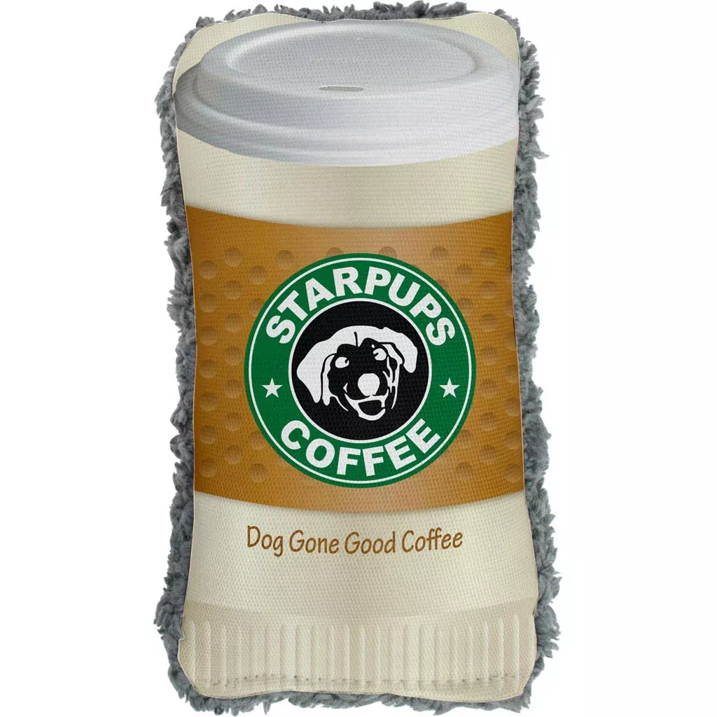 Cycle Dog BrewGear Coffee Dog Toy, Small, Assorted