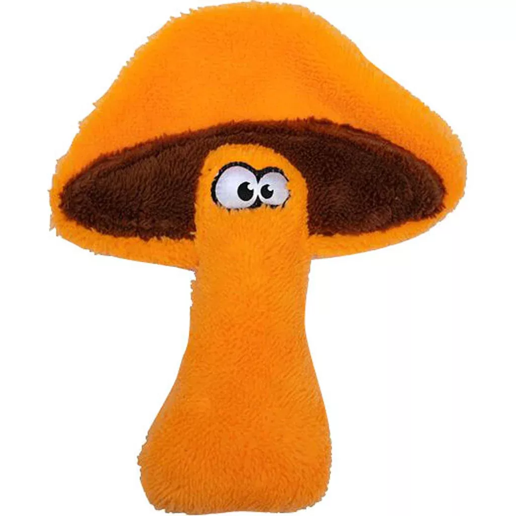 Cycle Dog Duraplush Mushroom Dog Toy Large Assorted