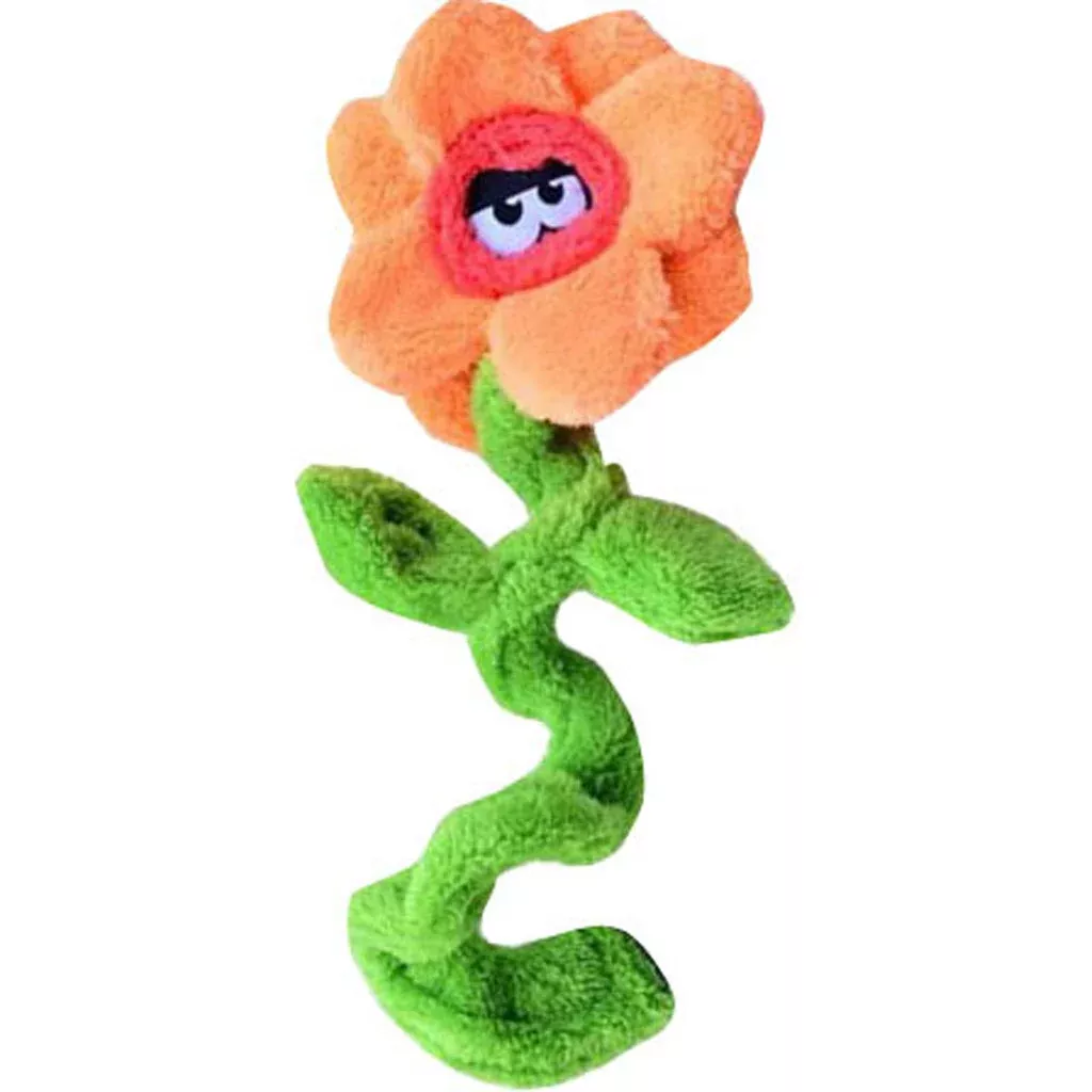 Cycle Dog Duraplush Springy Flowers Dog Toy, Large, Assorted