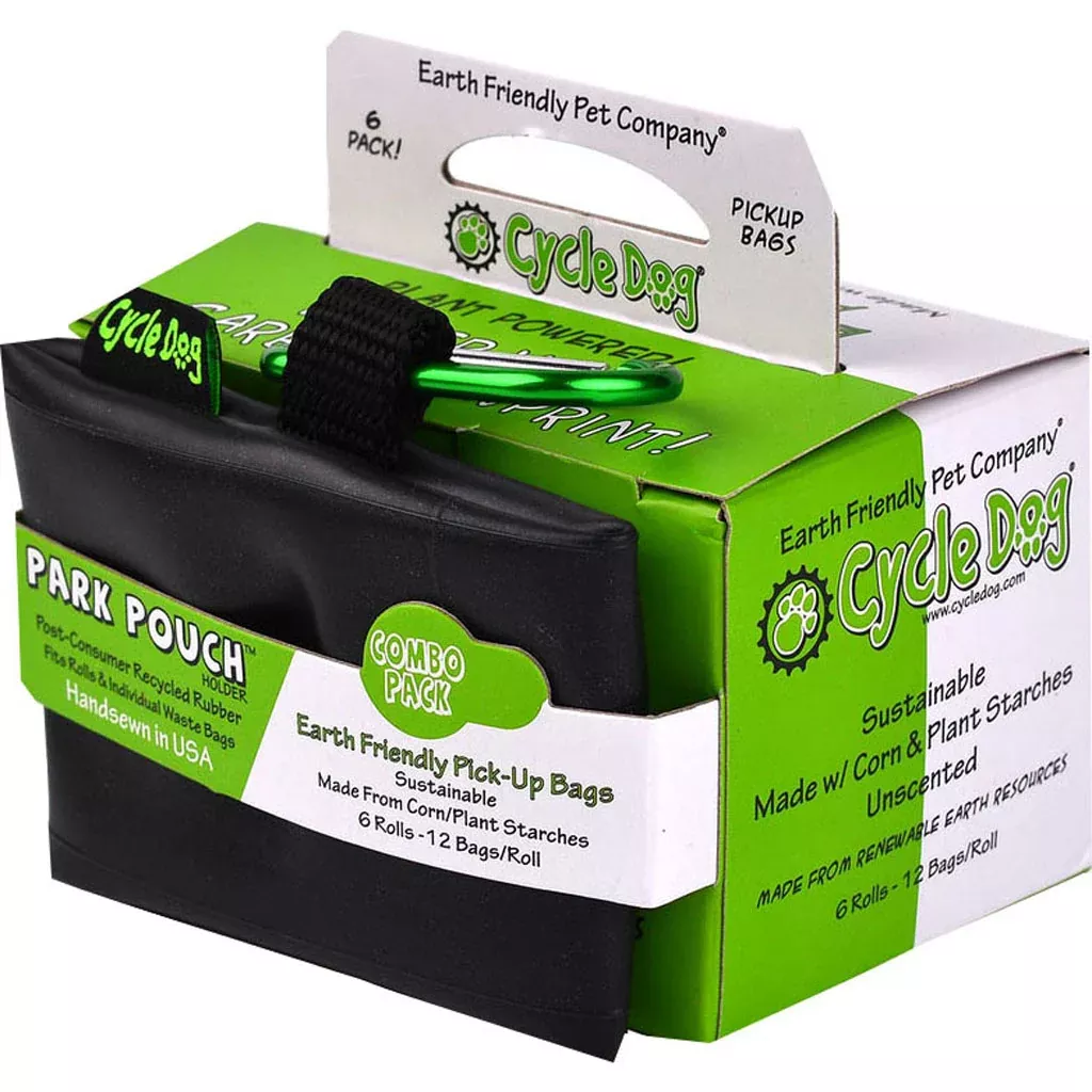 Cycle Dog Earth Friendly Pick-Up Bags with Pouch