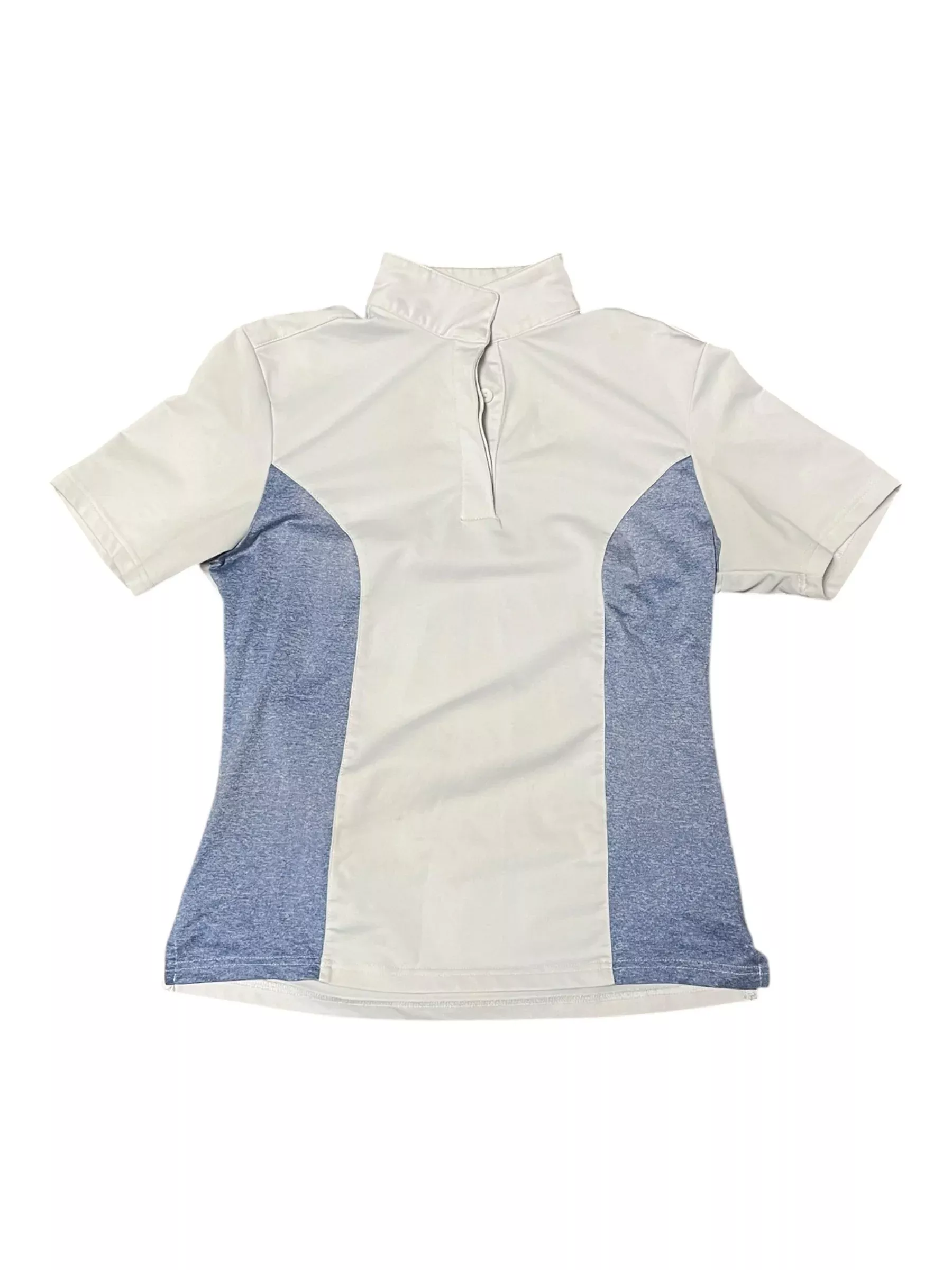 Cynthia Munro SS Show Shirt - White/Blue - M - USED