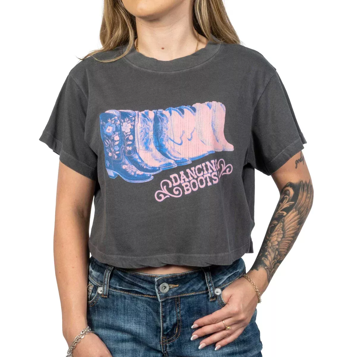 Dancing Boots Vintage Top