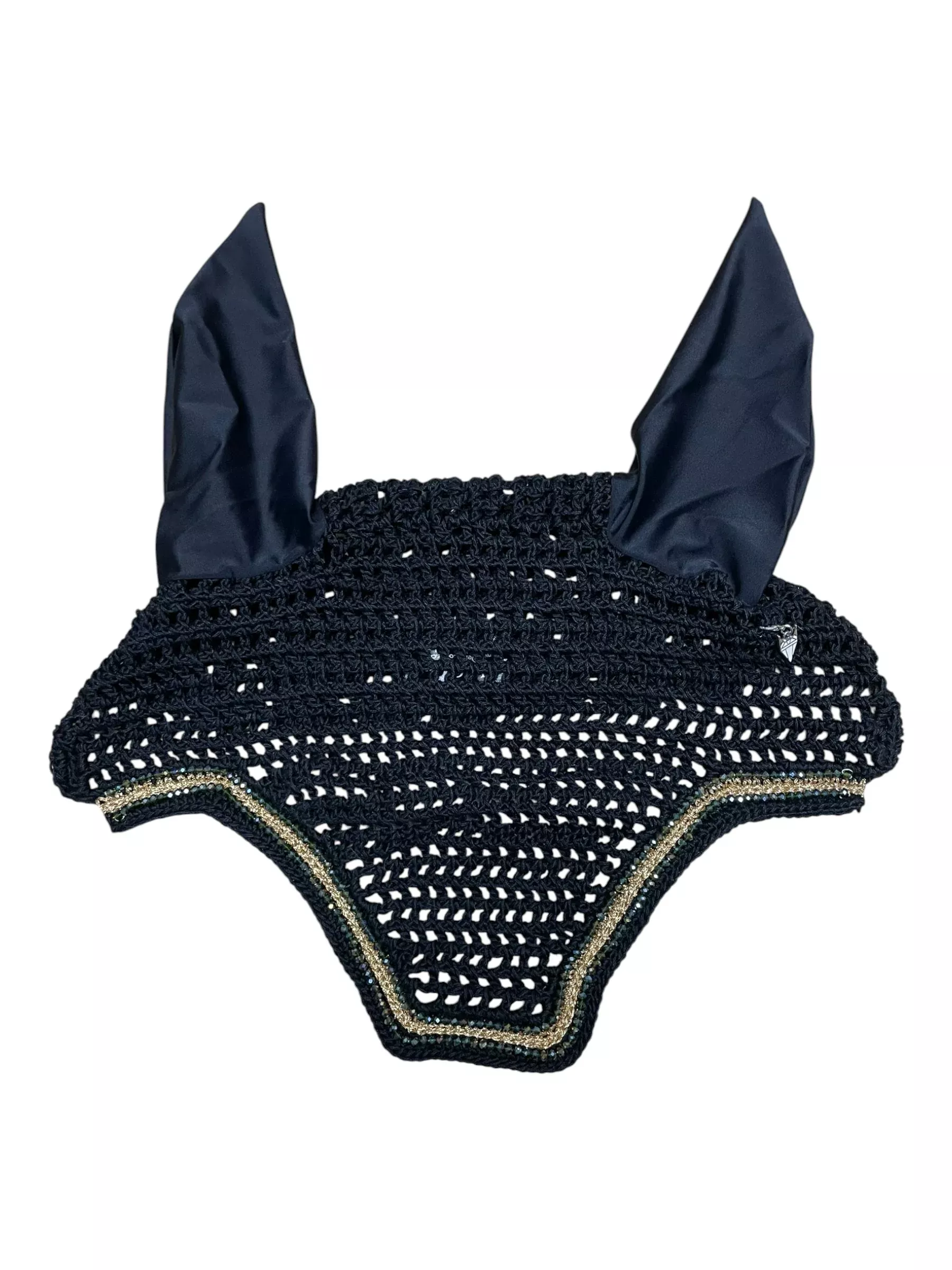 De La Coeur Bonnet - Black/Gold Bling - Approx H/S - USED