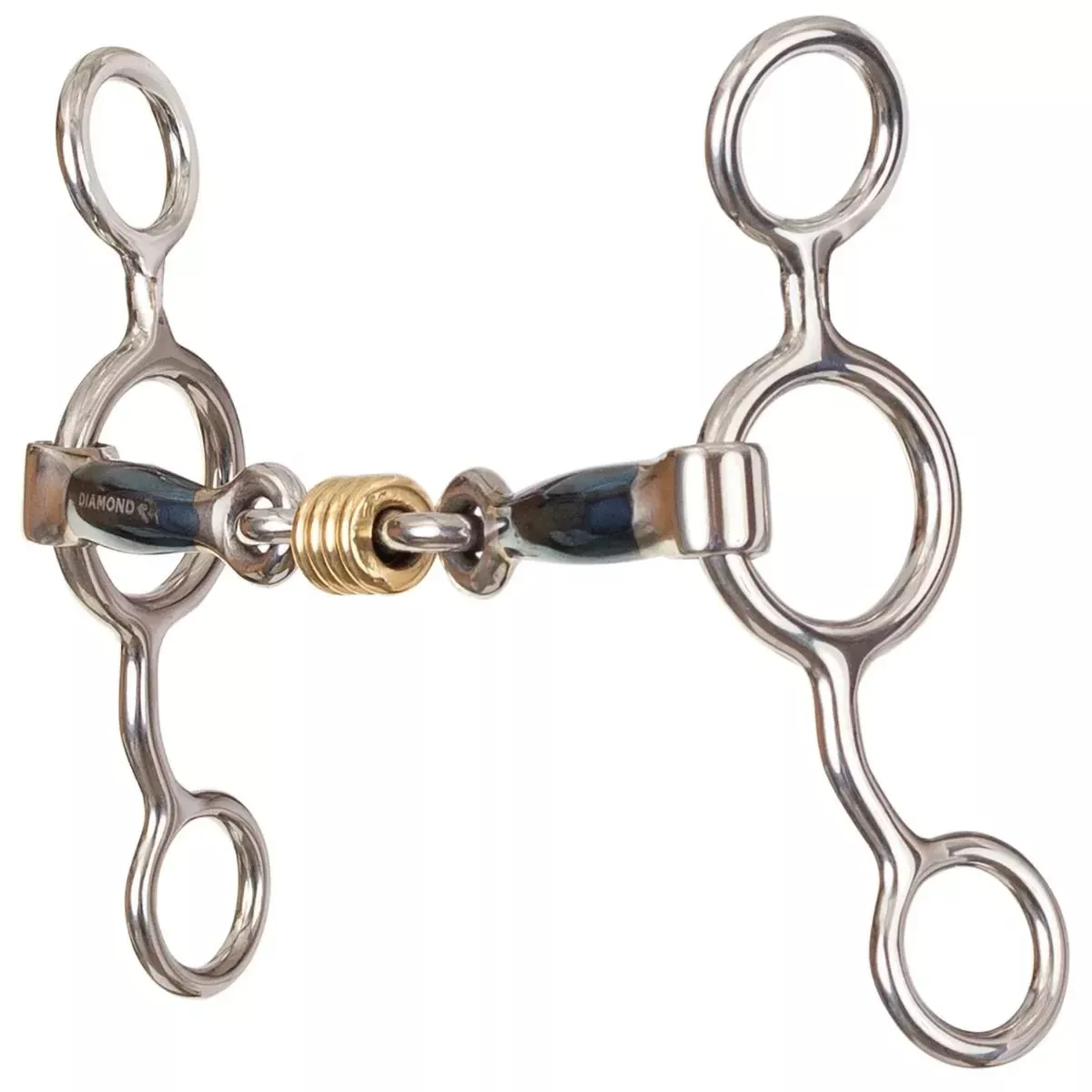 Diamond R Jr Cowhorse 3 Piece Smooth with Dogbone & Rings