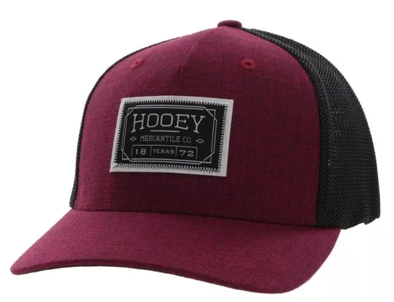 "DOC" PURPLE/BLK 5P FLEX FIT W/BLACK PATCH