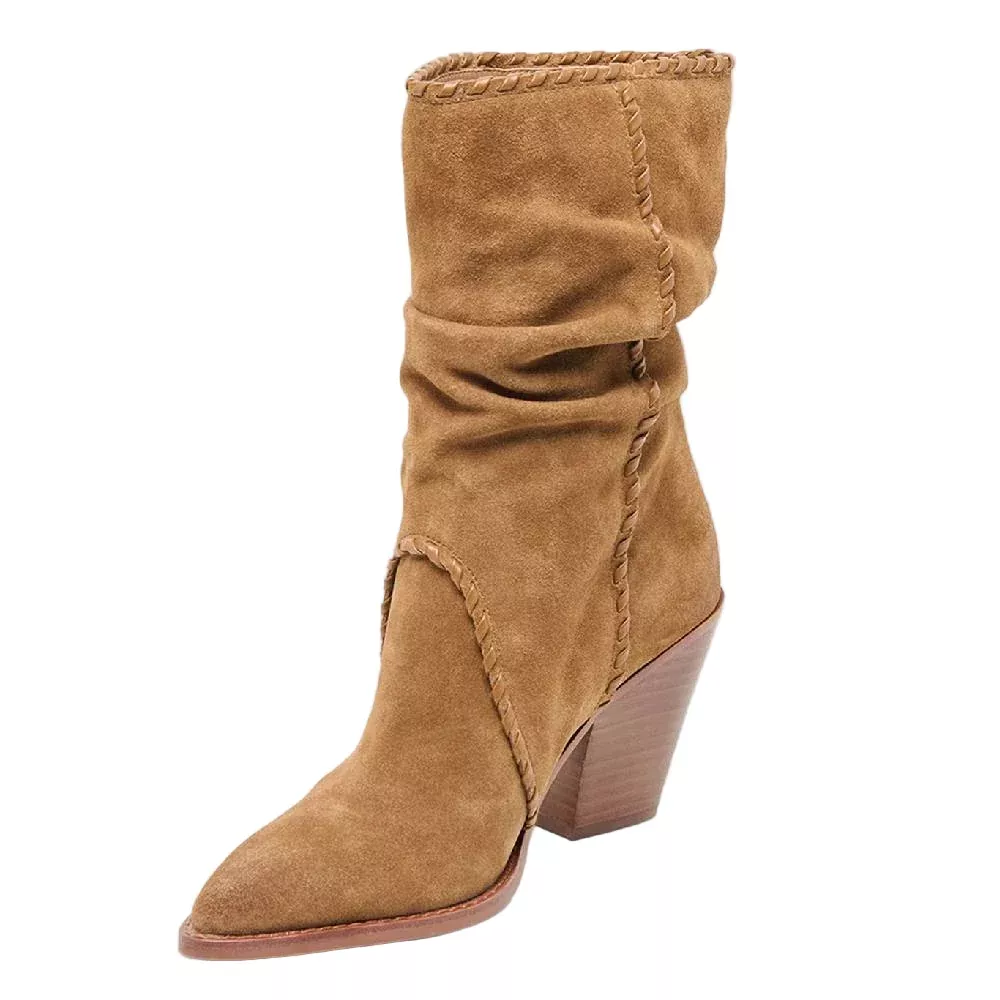 Dolce Vita Julith Boot - Light Brown Suede - FINAL SALE