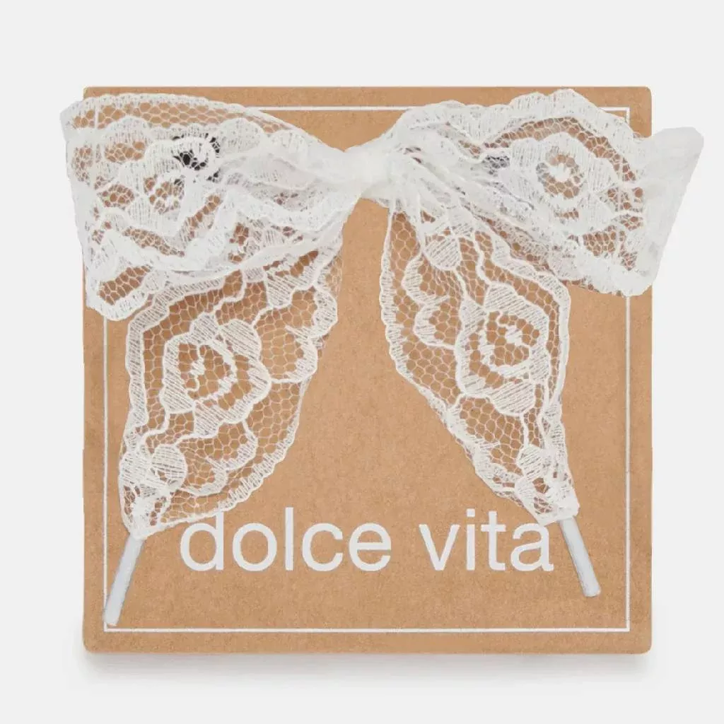 Dolce Vita Lacey Lace - White