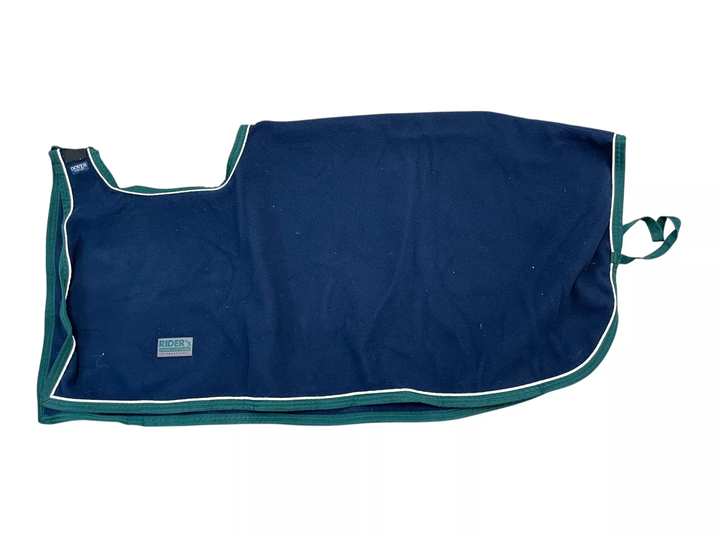 Dover Quarter Sheet - Navy - Measures approx 52" Across - USED