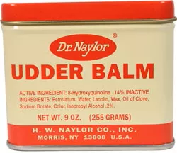 Dr. Naylor Udder Balm Antiseptic Ointment, 9 oz