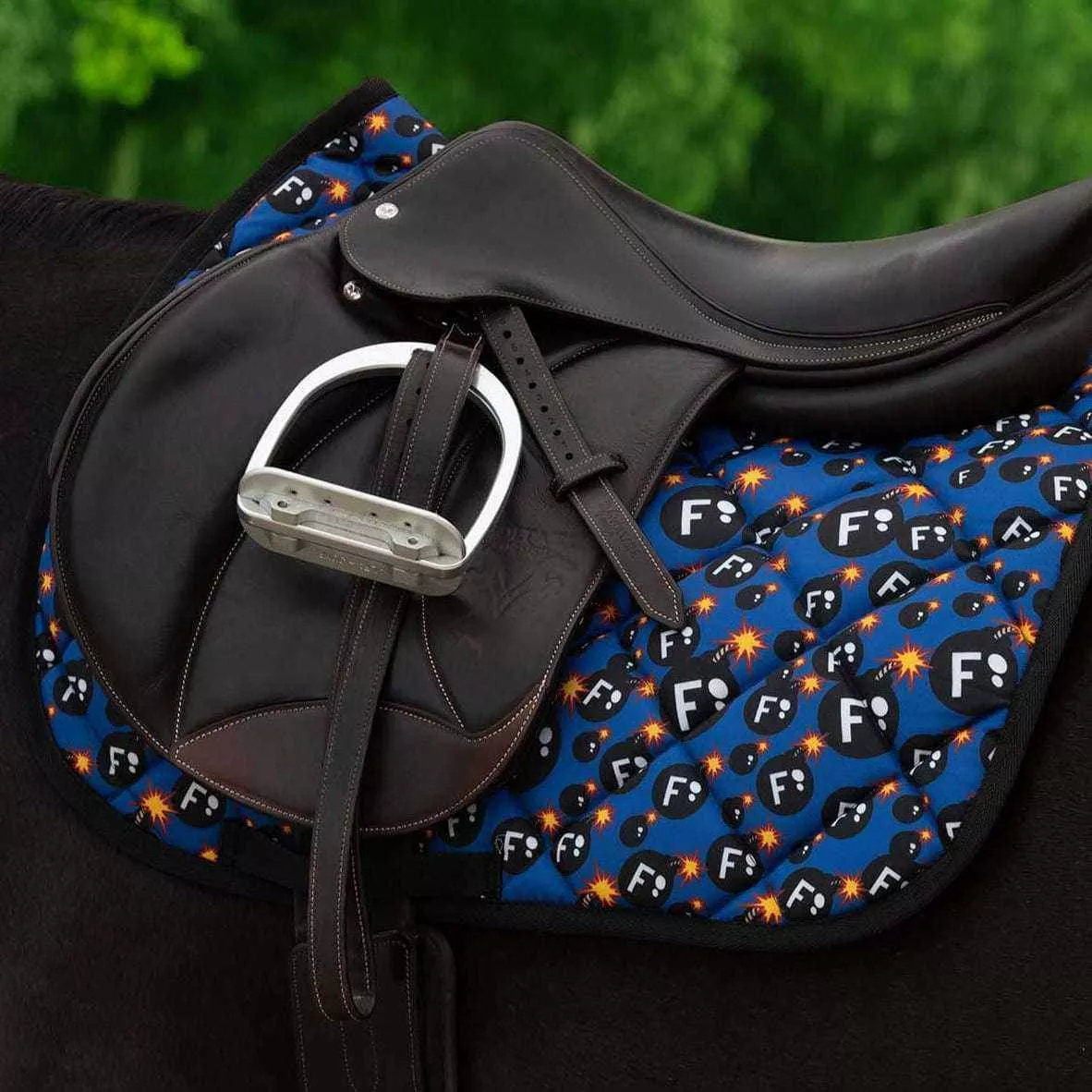 Dreamers and Schemers F-Bomb Saddle Pad
