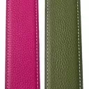Dreamers & Schemers ManeJane Fuchsia/Olive Reversible Belt Strap