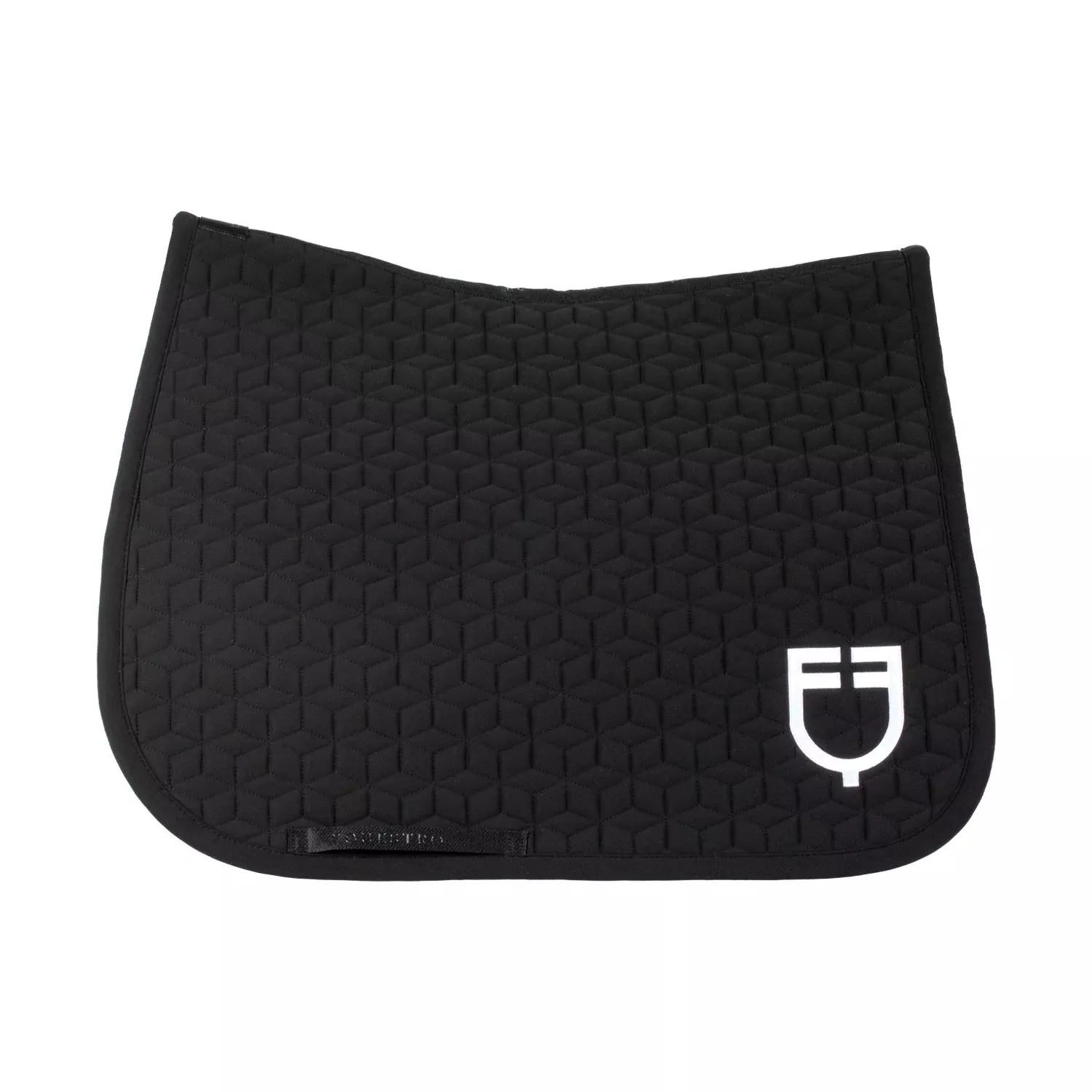 Dressage Saddle Pad with Cube Quilting