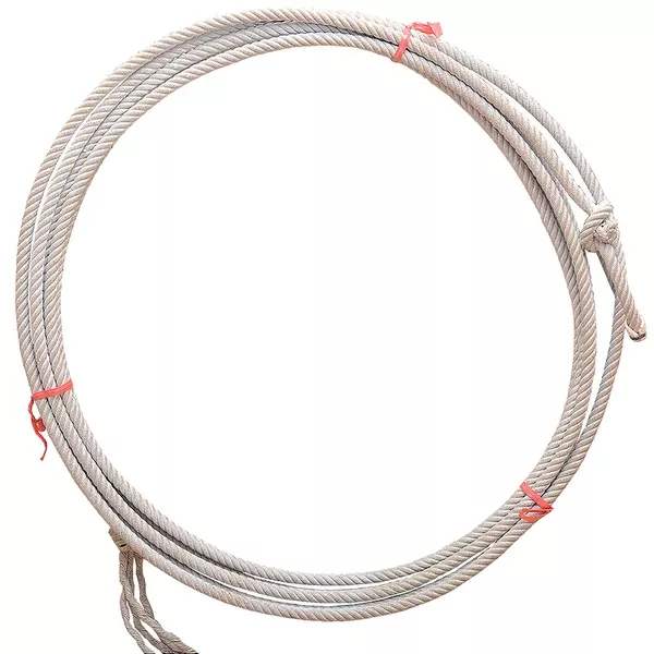 Dub Grant 4 Strands Poly Durable Stretch Calf Rope Right Hand Tan