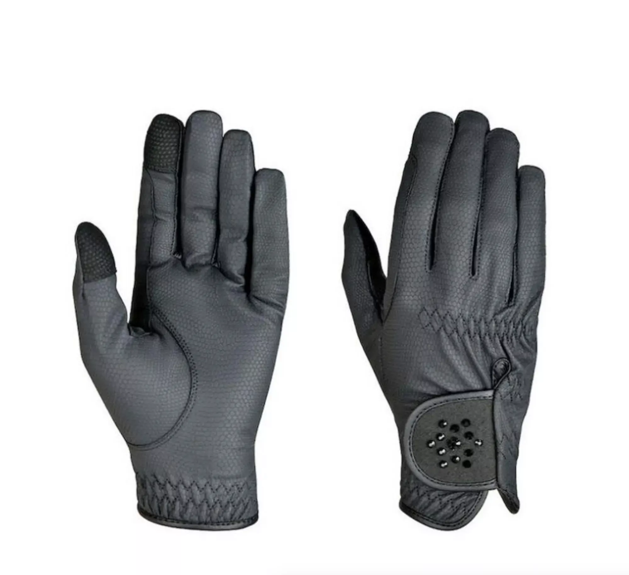 Dublin Everyday Touch Screen Compatible Bling Riding Gloves