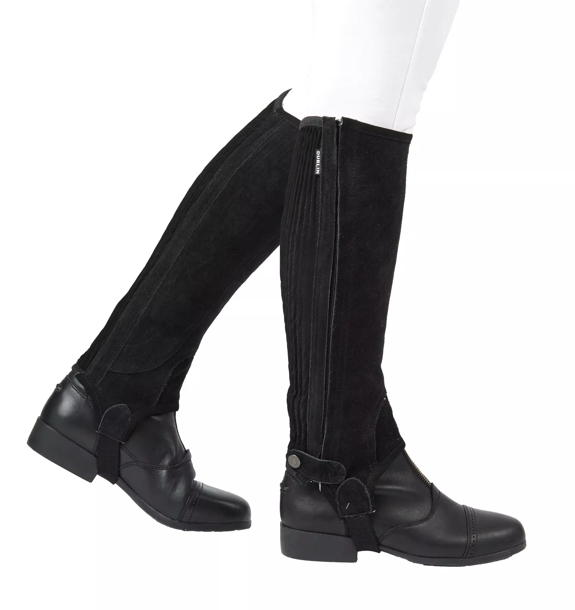 Dublin Kids Suede II Half Chaps