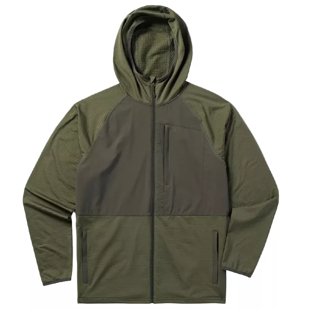 Duck Camp Lightweight Grid Tech Fleece Jacket