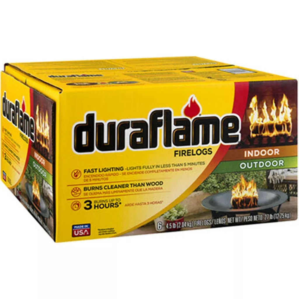 Duraflame Indoor/outdoor Fire Log 4.5 lb-6 PK
