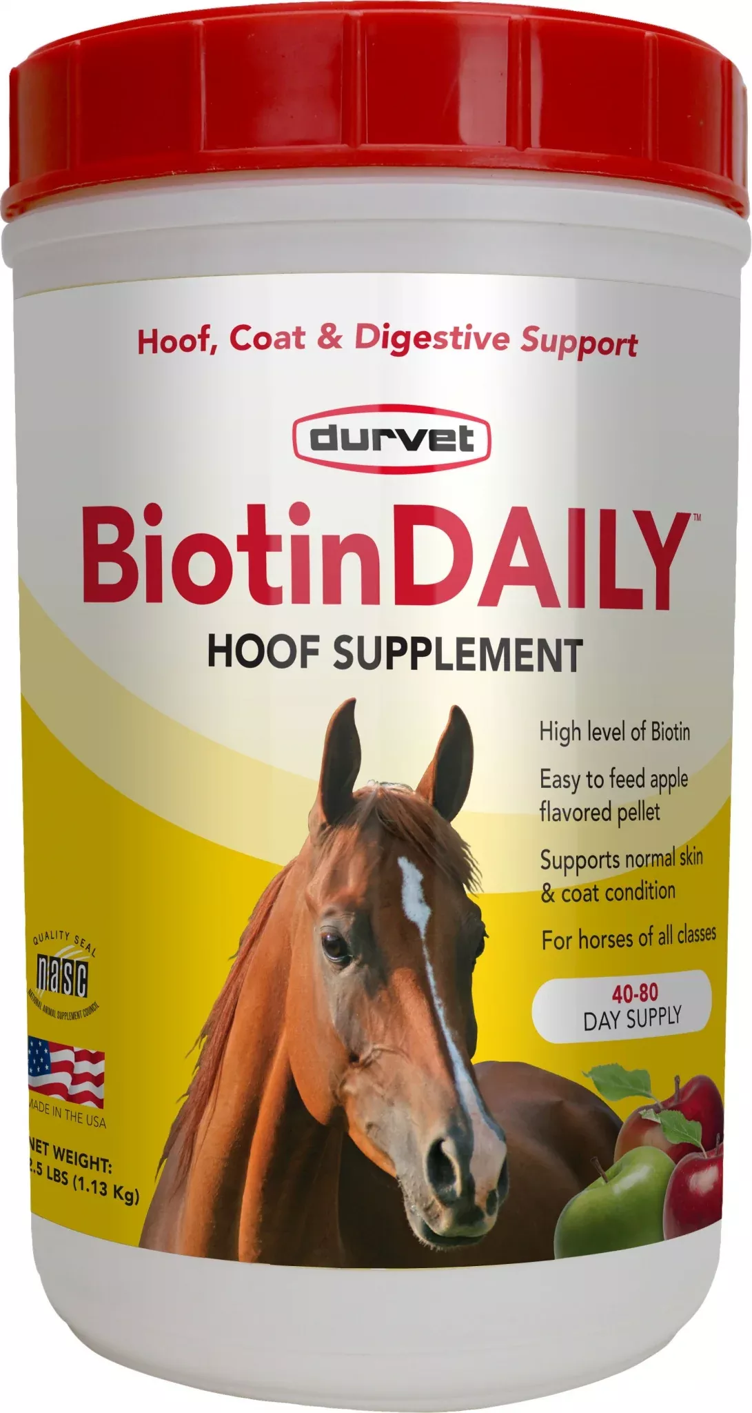 Durvet Biotin Daily Hoof Supplement
