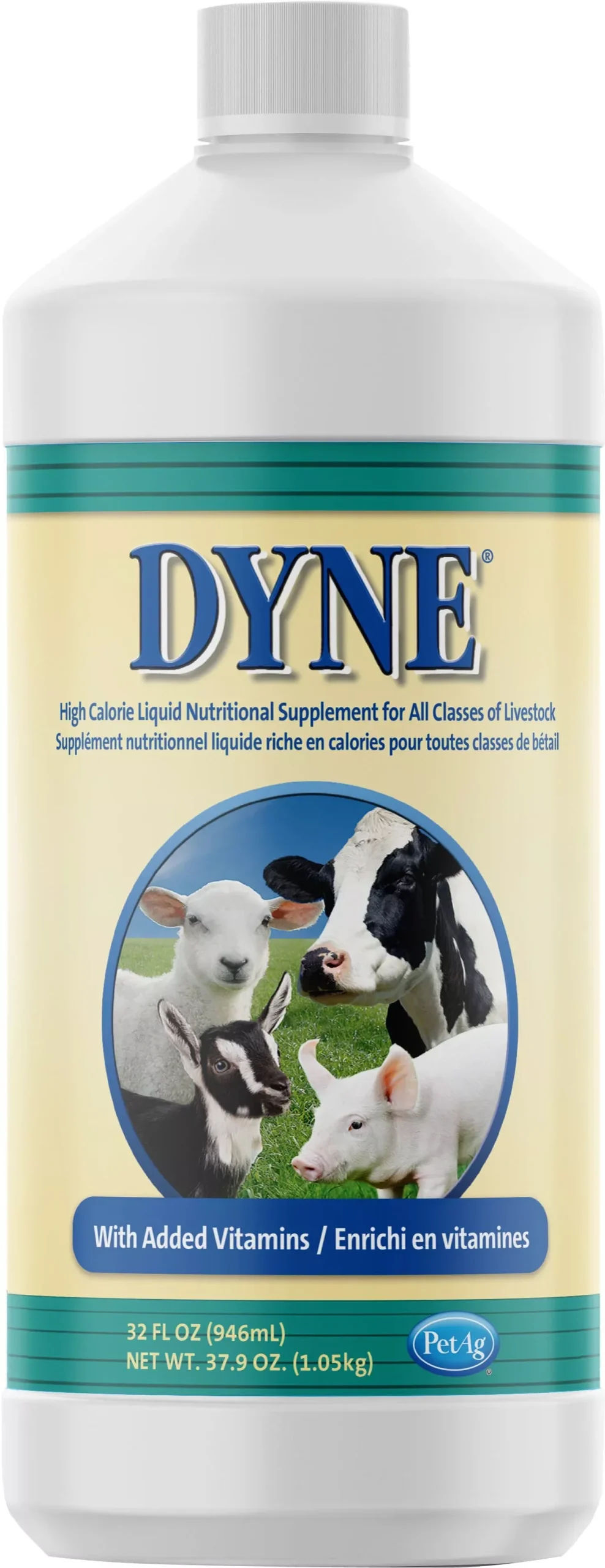 Dyne High Calorie Liquid for Livestock 32 oz