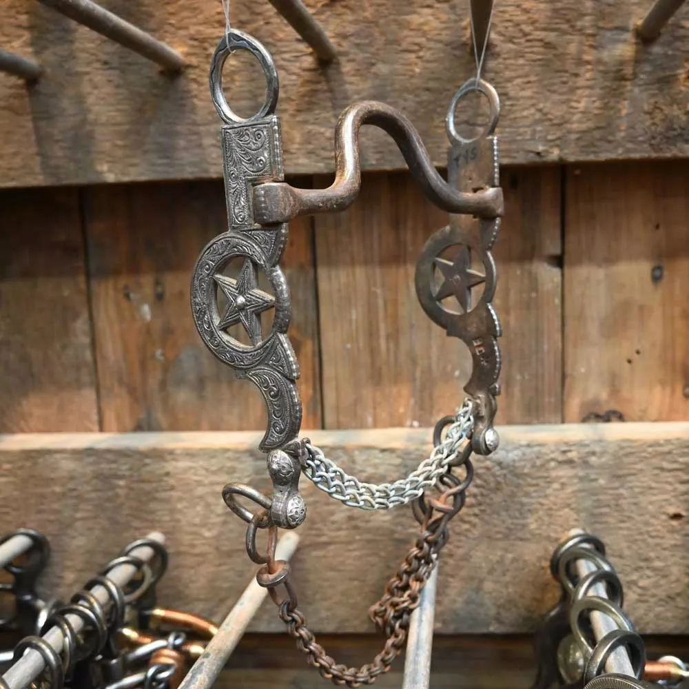 E.G. Silver Mounted Solid Port Bit