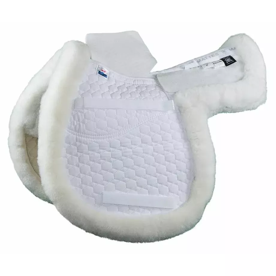 E.A. Mattes Platinum Correction Hunter Pad with Bare Flaps
