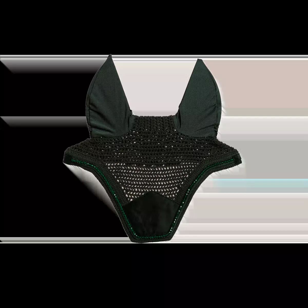 Ear Bonnet Wellington Velvet Pearls