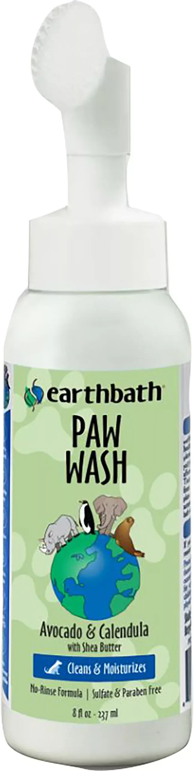 Earthbath Paw Wash Avocado & Calendula 8 oz