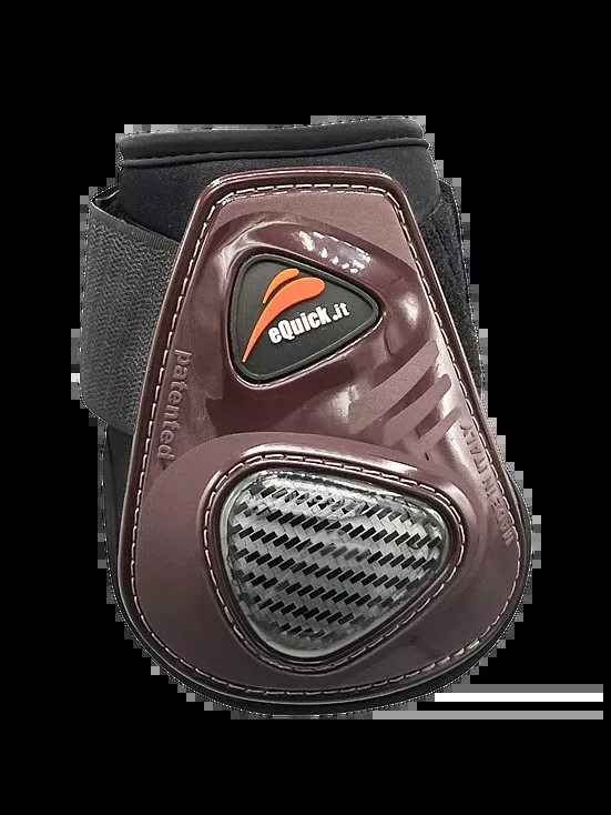 eCarbon Shock Velcro Hind Boots