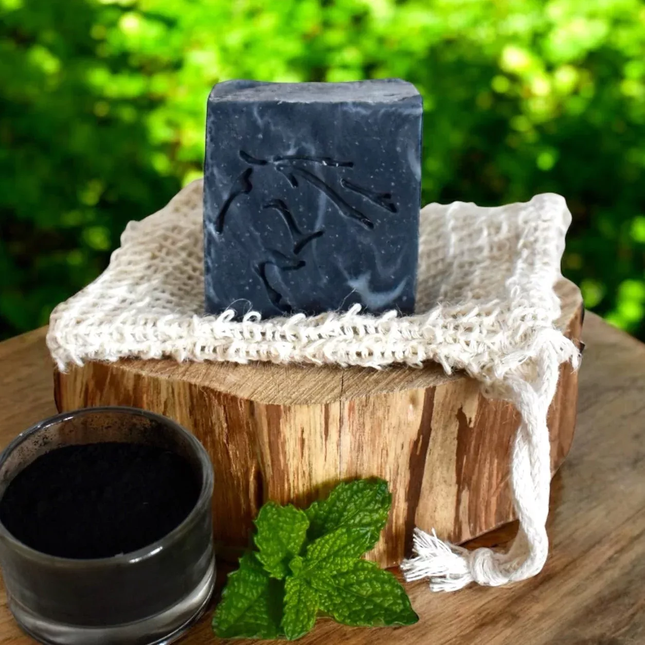 Eco Dog Chunky Charcoal Soap Block
