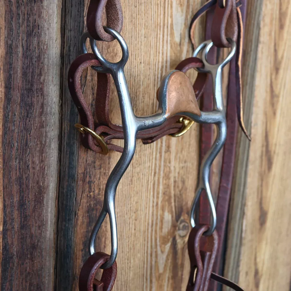 Ed Sims Hooded Copper Port Correction Rig w/All New Leather