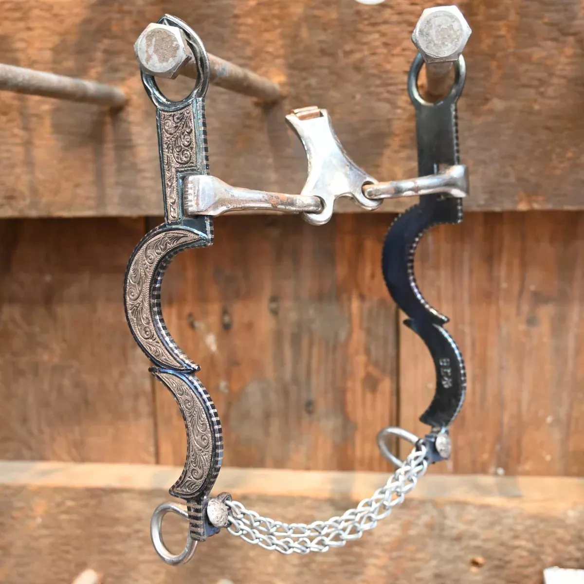 *EG Silver Engraved Floating Port Bit