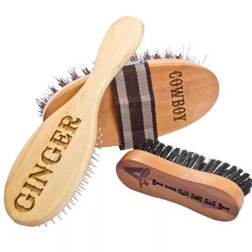 Engravable Combo Brush Set