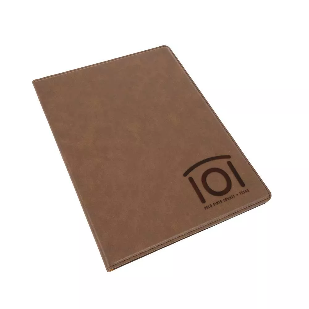 Engravable Leather Notepad Holder
