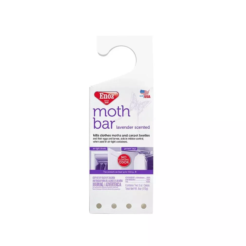 Enoz Lavender Moth Bar, 6 oz