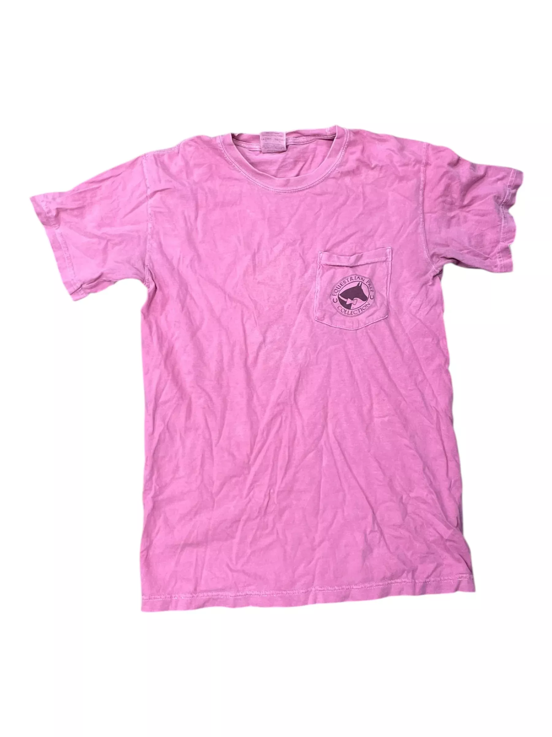 Eq Prep Hot To Trot Tee - Pink - S - USED