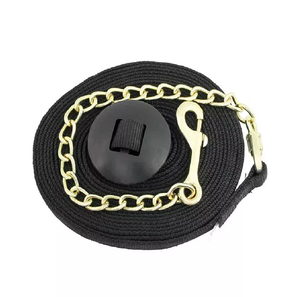 Equi-Sky Lunge Line With Rubber Stopper & Chain