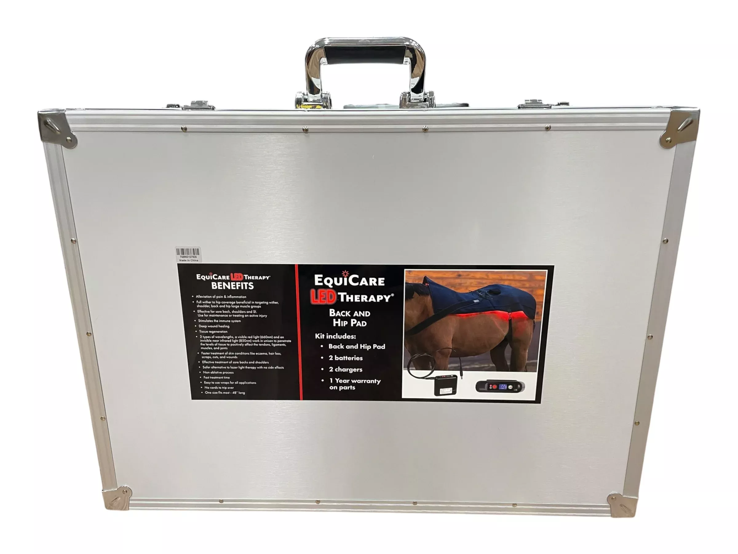 EquiCare LED Therapy Back/Hip Pad - Black - USED