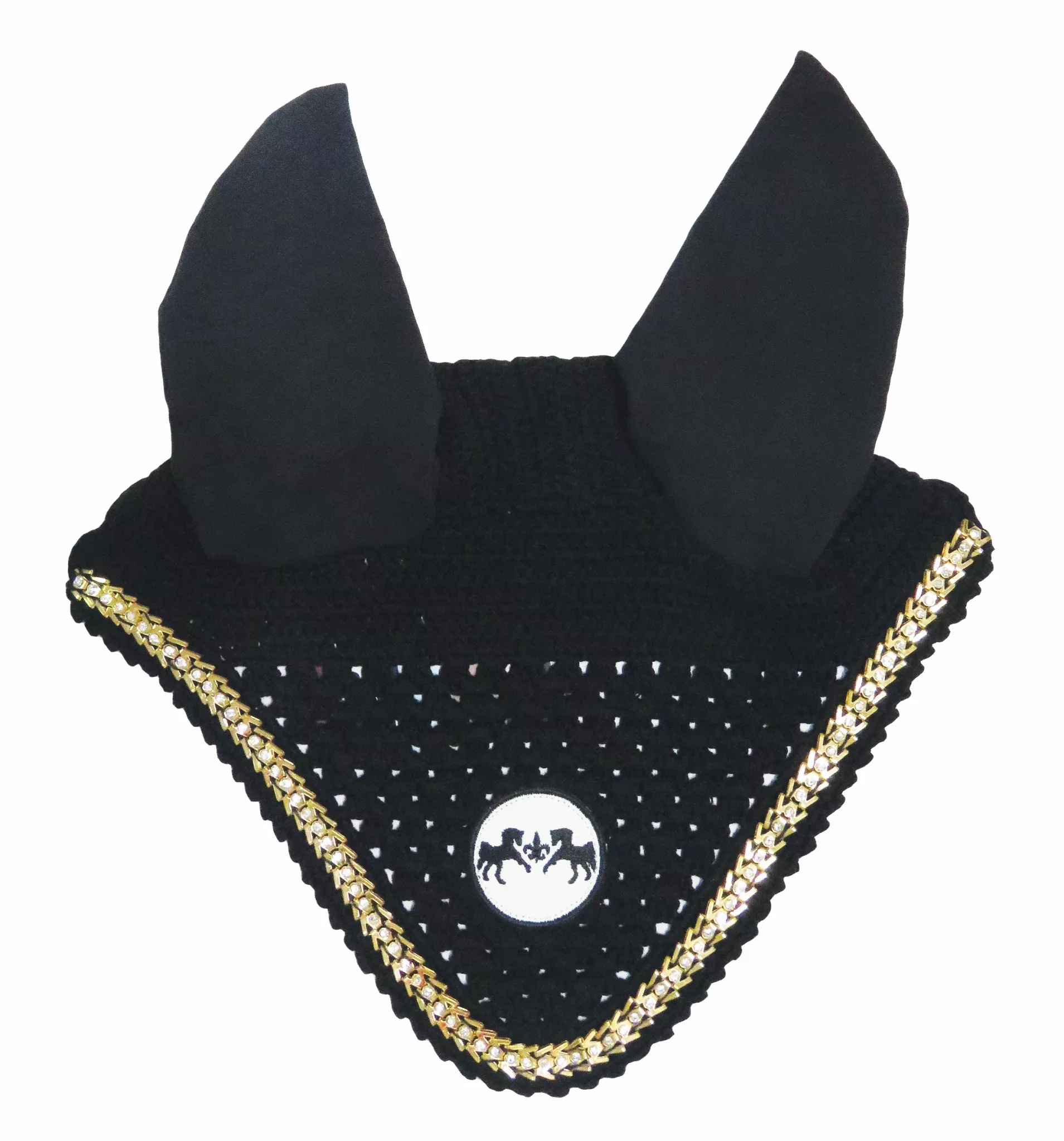 Equine Couture Fly Bonnet- Lurex Rope