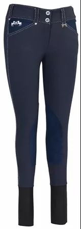 Equine Couture Ladies Blakely Breeches - Knee Patch