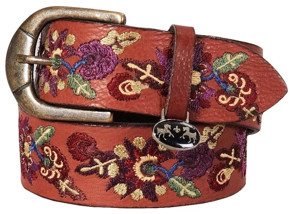 Equine Couture Veronica Leather Belt - Ladies